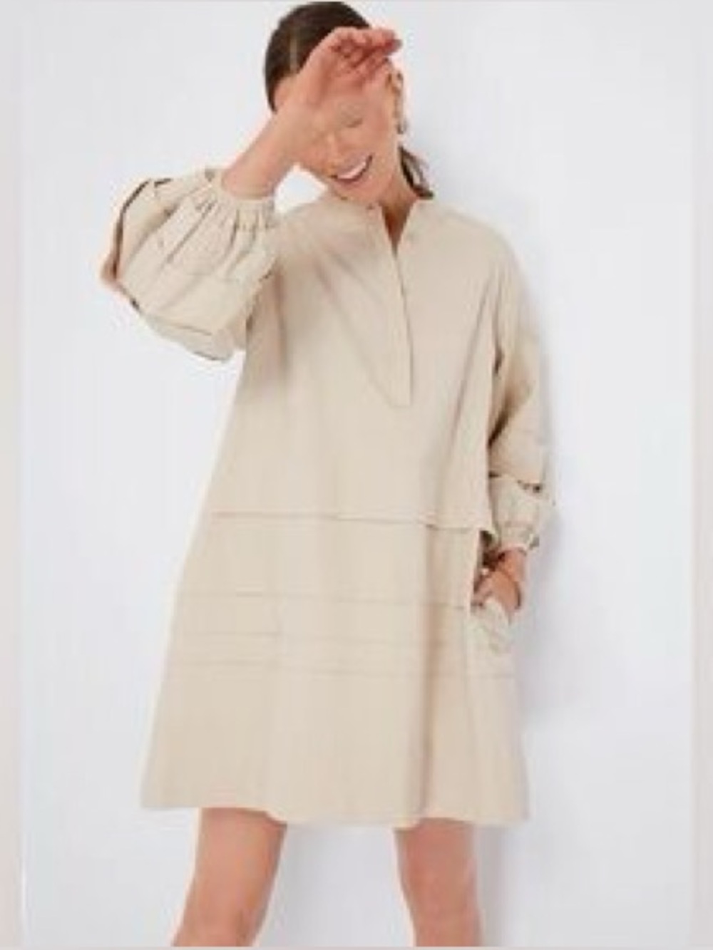 Tuckernuck / Pomander Place Chelsea Shift Dress with Balloon Sleeves - Size XL
